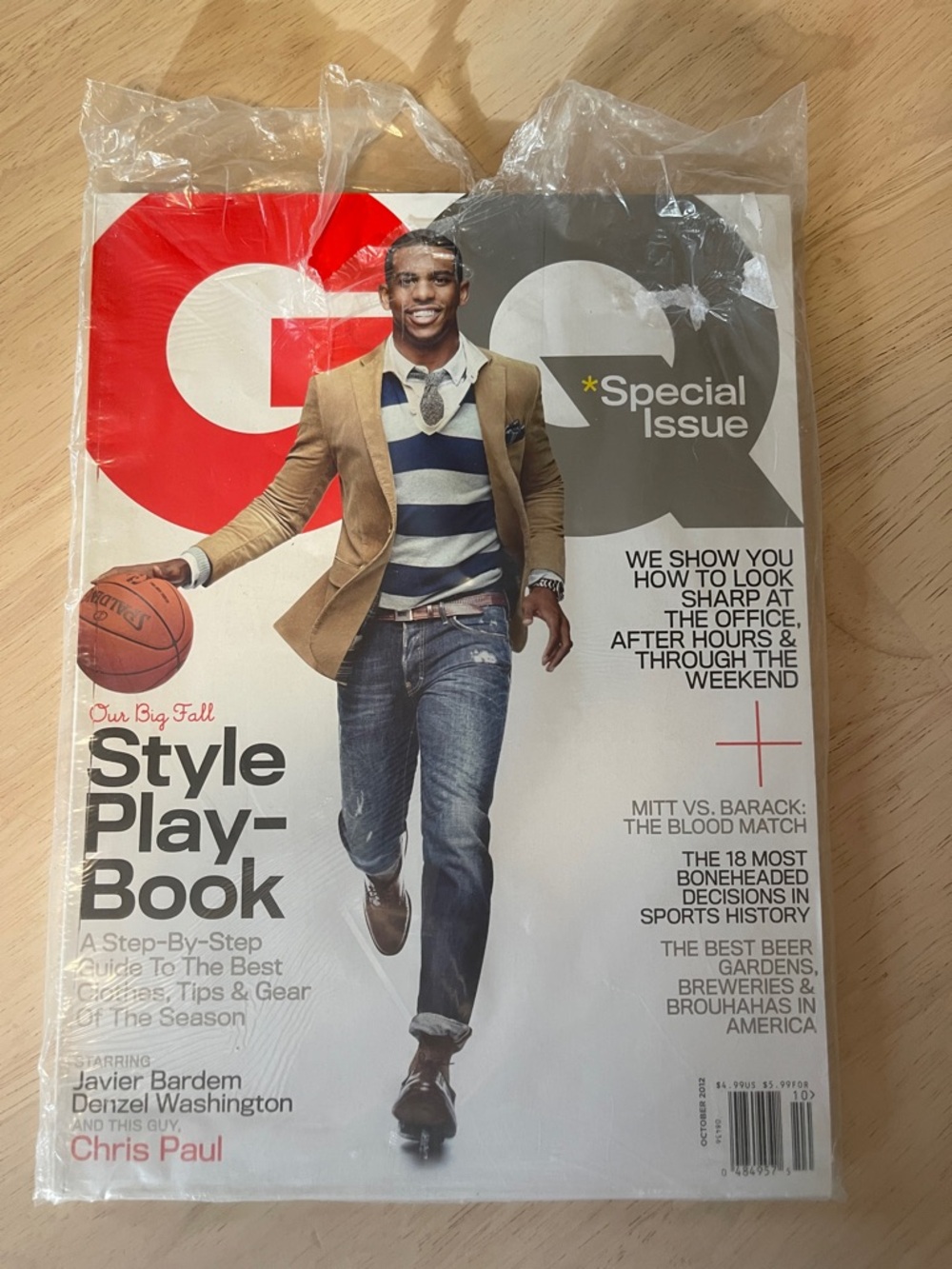 2012 GQ Special Issue - Chris Paul Cover